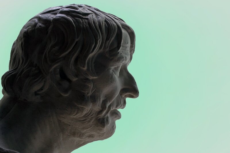 Stone Bust of Man