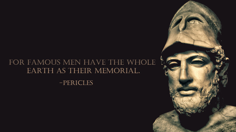 Stone Bust of Pericles