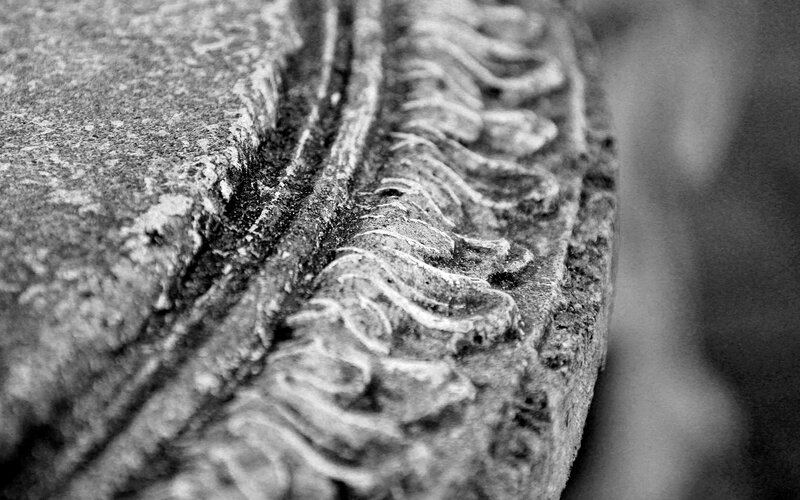stone carving detail