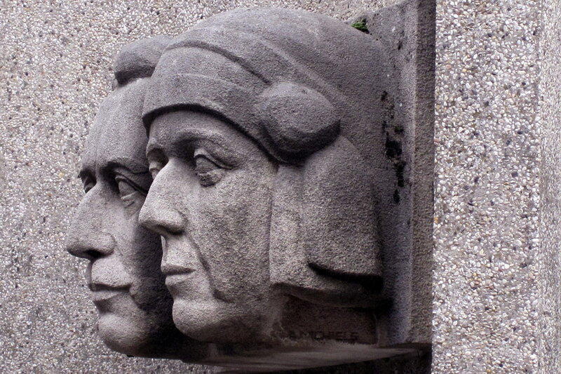 Stone Carvings of Faces