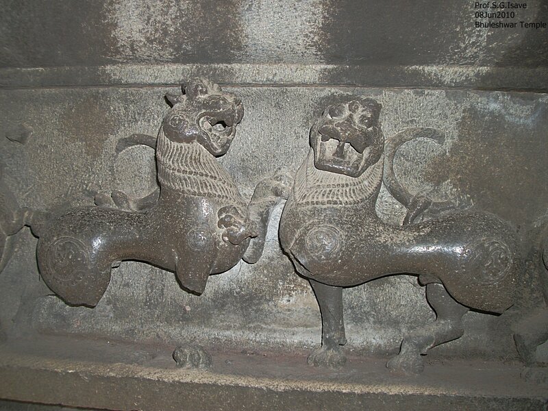 Stone Carvings of Lions
