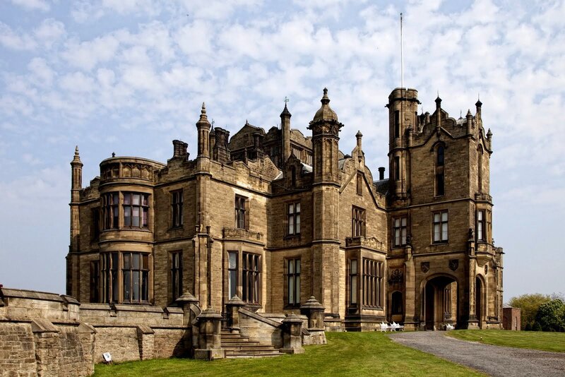Stone Castle Building — Brown