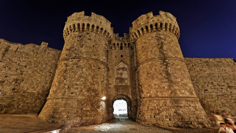 Stone Castle Gate — Brown