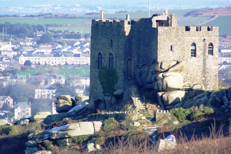 Stone Castle on Rocks