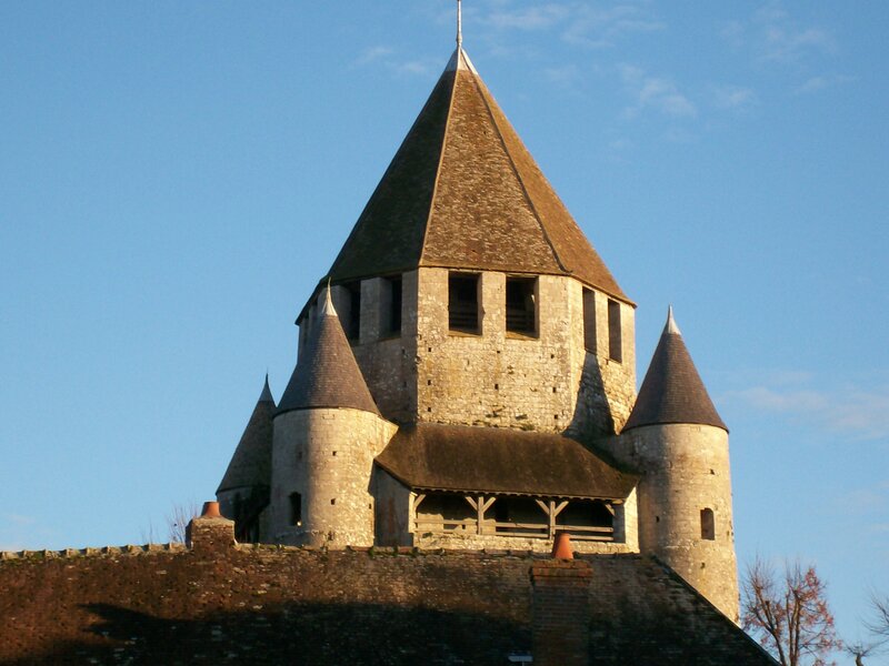 Stone Castle Tower — Blue, Serene