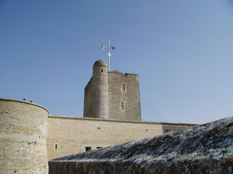 Stone Castle Tower — Blue