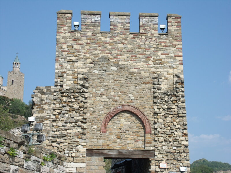 Stone Castle Tower — Gray, Historical, Afternoon