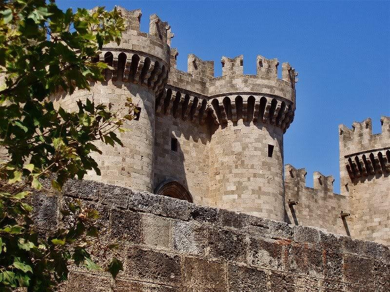 Stone Castle Tower — Gray, Historical