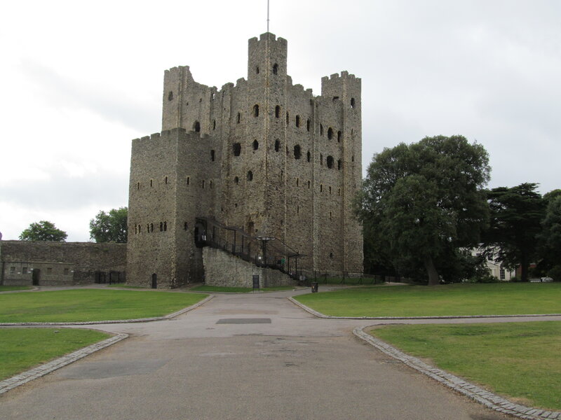 Stone Castle Tower — Gray, Overcast