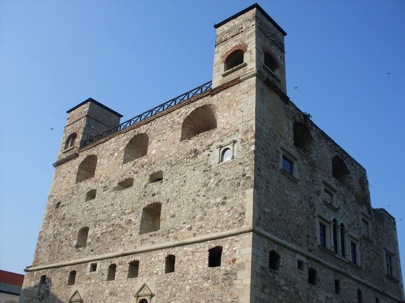 Stone Castle Tower — Gray
