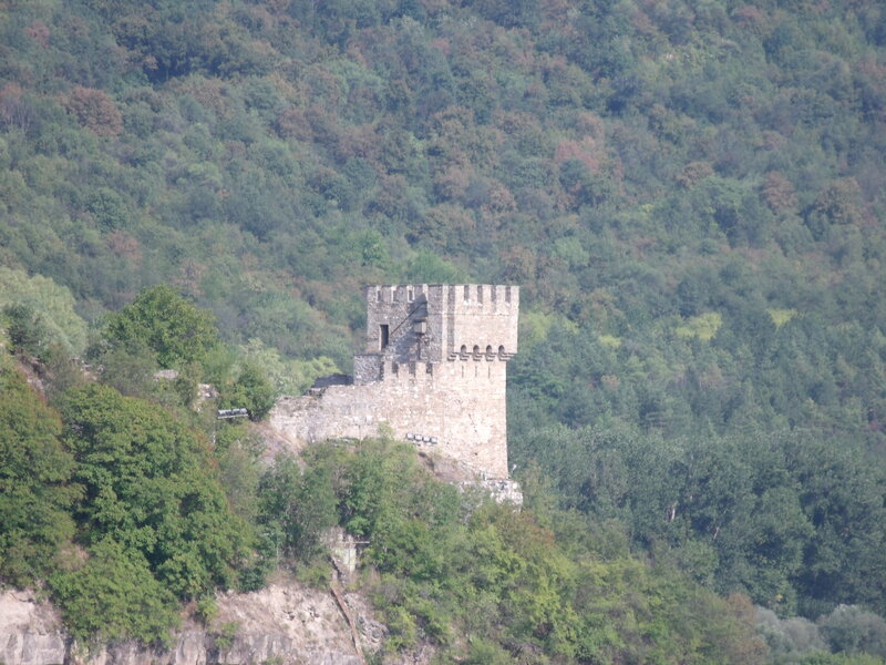 Stone Castle Tower — Green, Serene