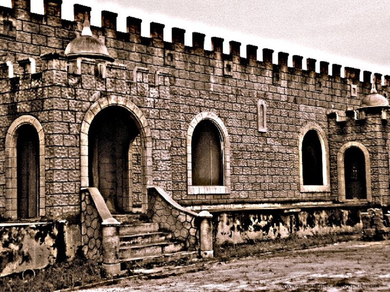 Stone Castle Wall — Brown