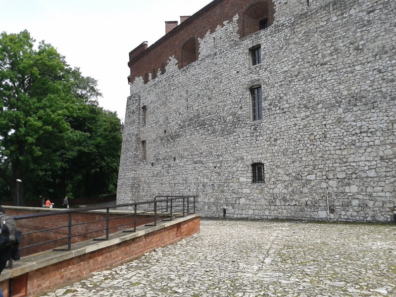 Stone Castle Wall — Gray, Calm