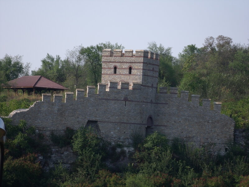 Stone Castle Wall