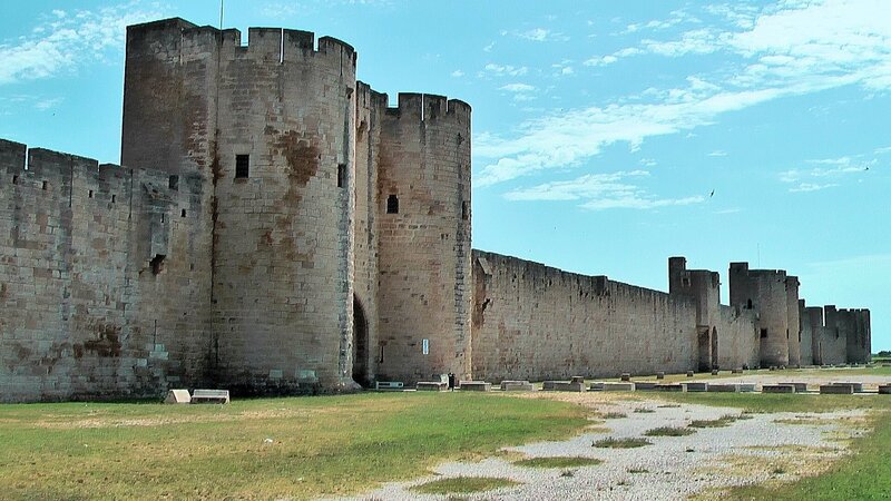 Stone Castle Walls