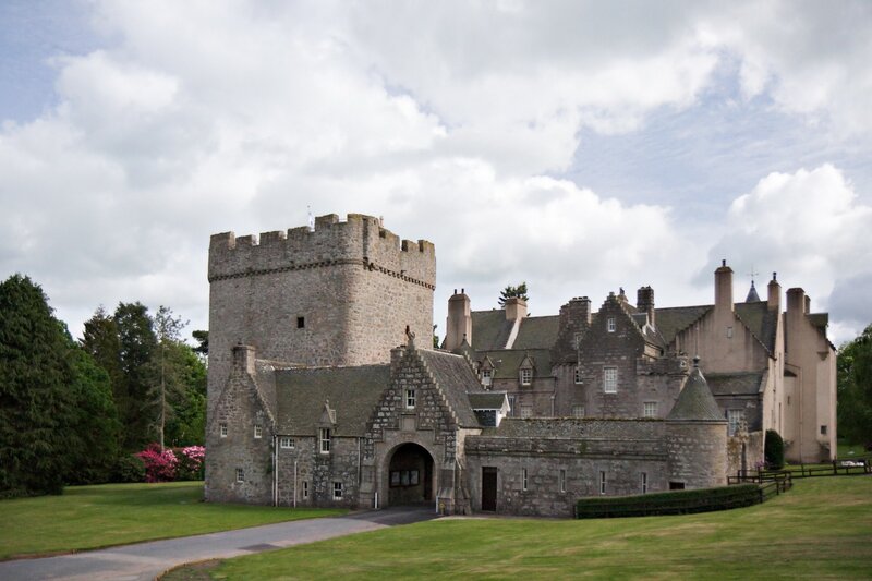 Stone Castle with Tower — Gray, Serene, Afternoon