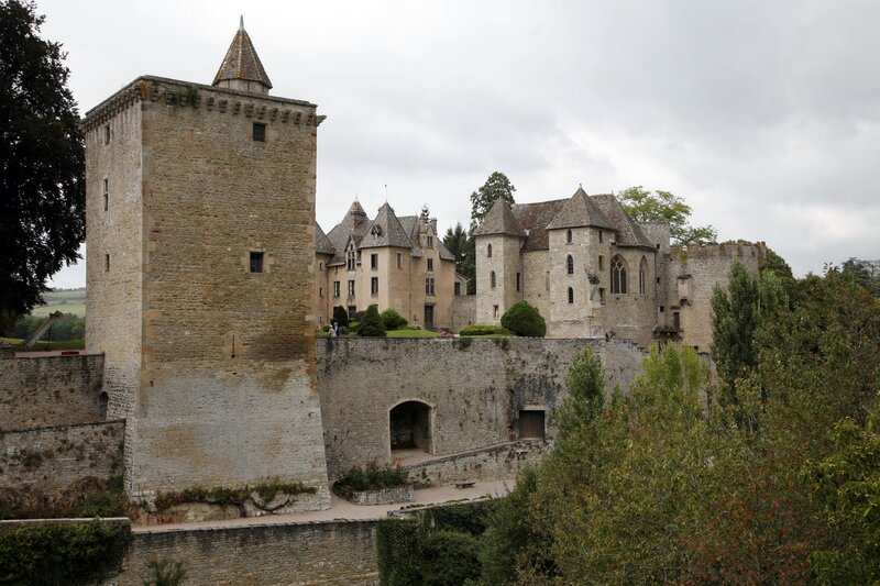 Stone Castle with Tower — Gray, Serene