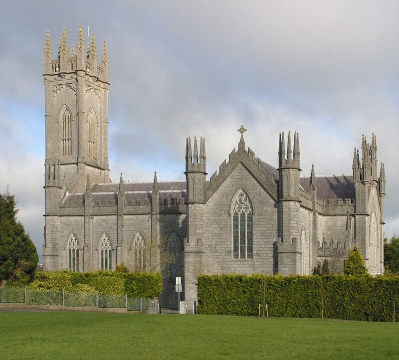 Stone Cathedral Building — Gray