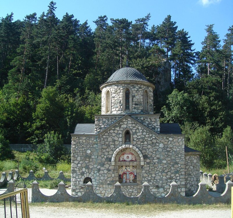 Stone Chapel with Dome