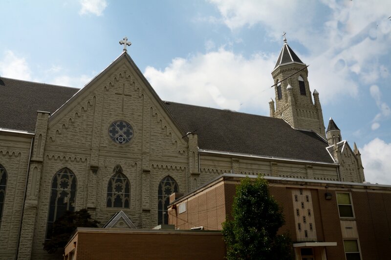 Stone Church Building — Beige, Serene