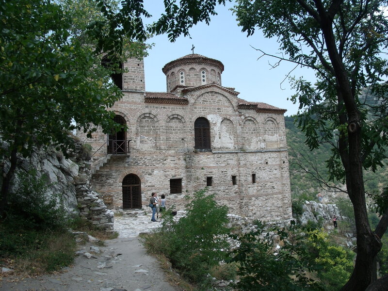 Stone Church on Hillside