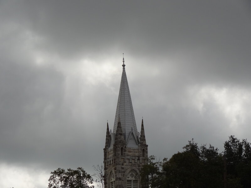 Stone Church Steeple