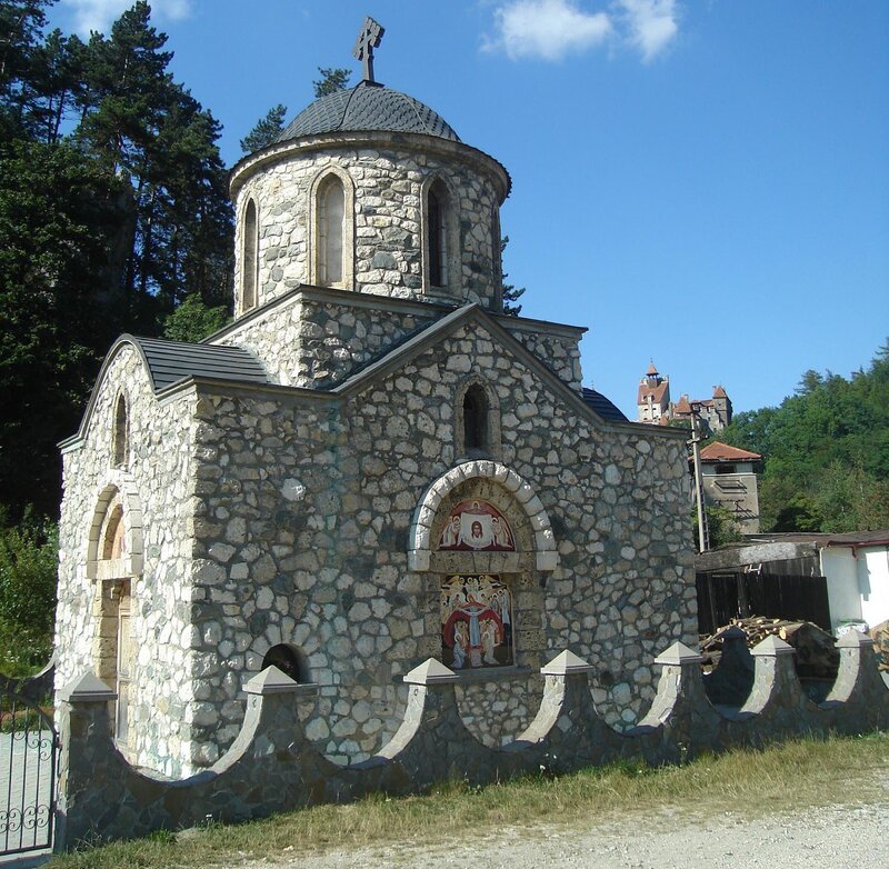 Stone Church with Dome — Gray, Serene