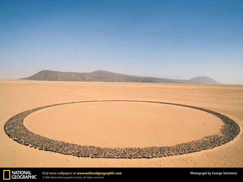 Stone Circle in Desert