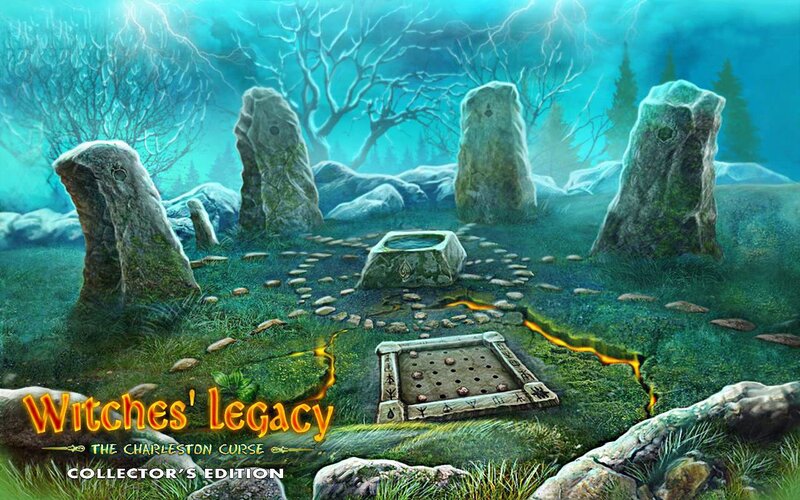 Stone Circle in Forest