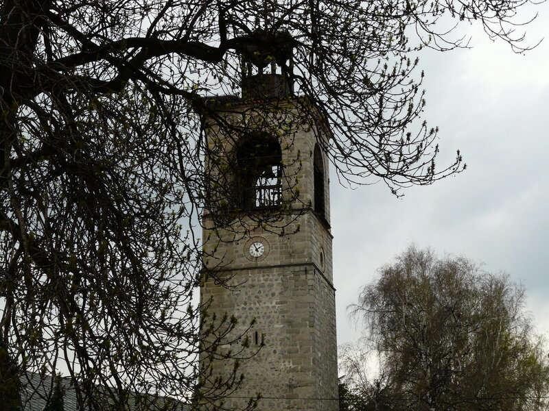 Stone Clock Tower