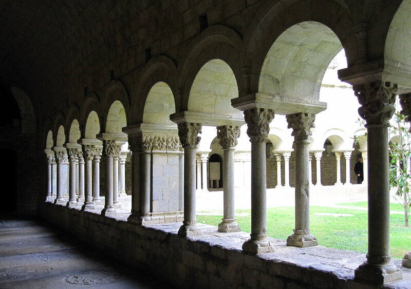 Stone Cloister Arches