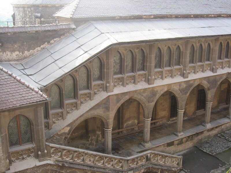 Stone Cloister Courtyard
