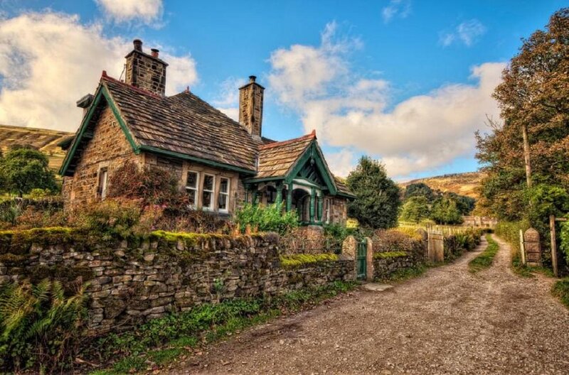 Stone Cottage in Countryside