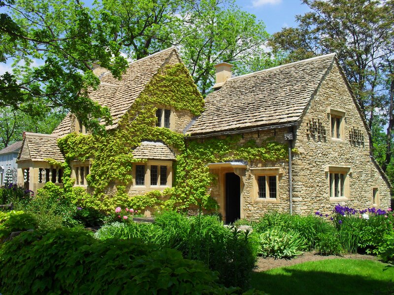 Stone Cottage with Ivy