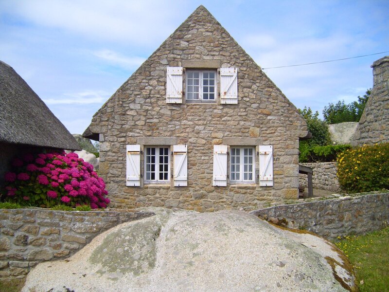 Stone Cottage with Shutters