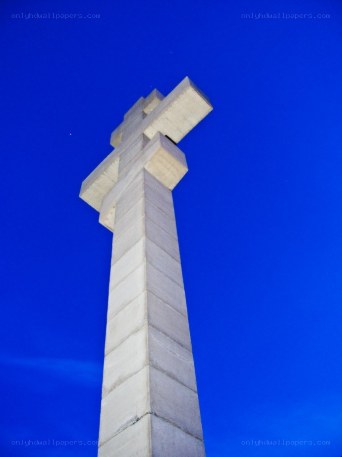 stone cross monument