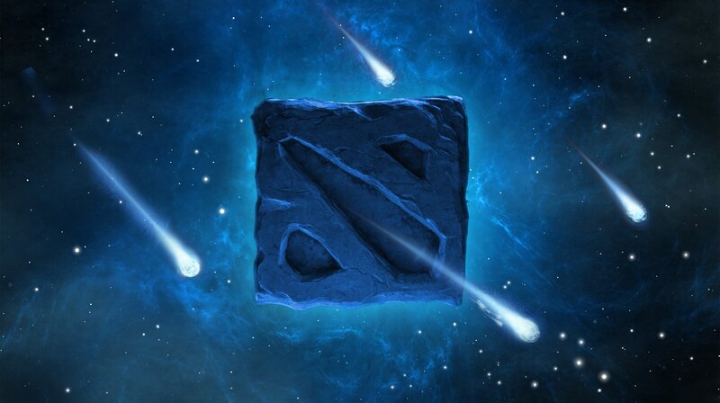 Stone Cube in Space