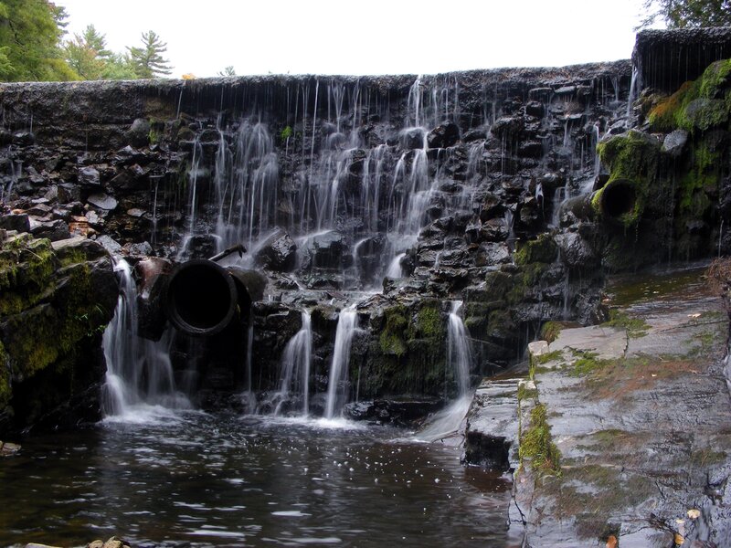 Stone Dam Waterfall