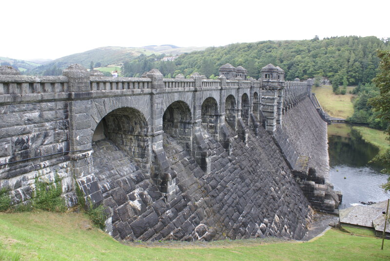 Stone Dam with Arches