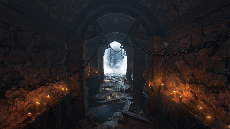 Stone Dungeon Corridor