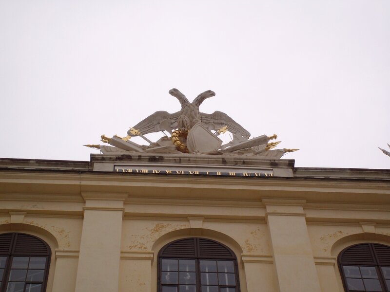Stone Eagle Sculpture