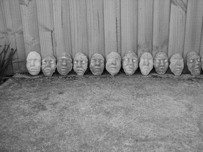 Stone Face Sculptures