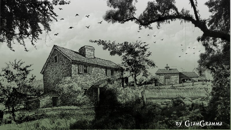 Stone Farmhouse in Countryside