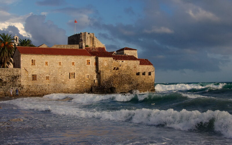 Stone Fortress by Sea