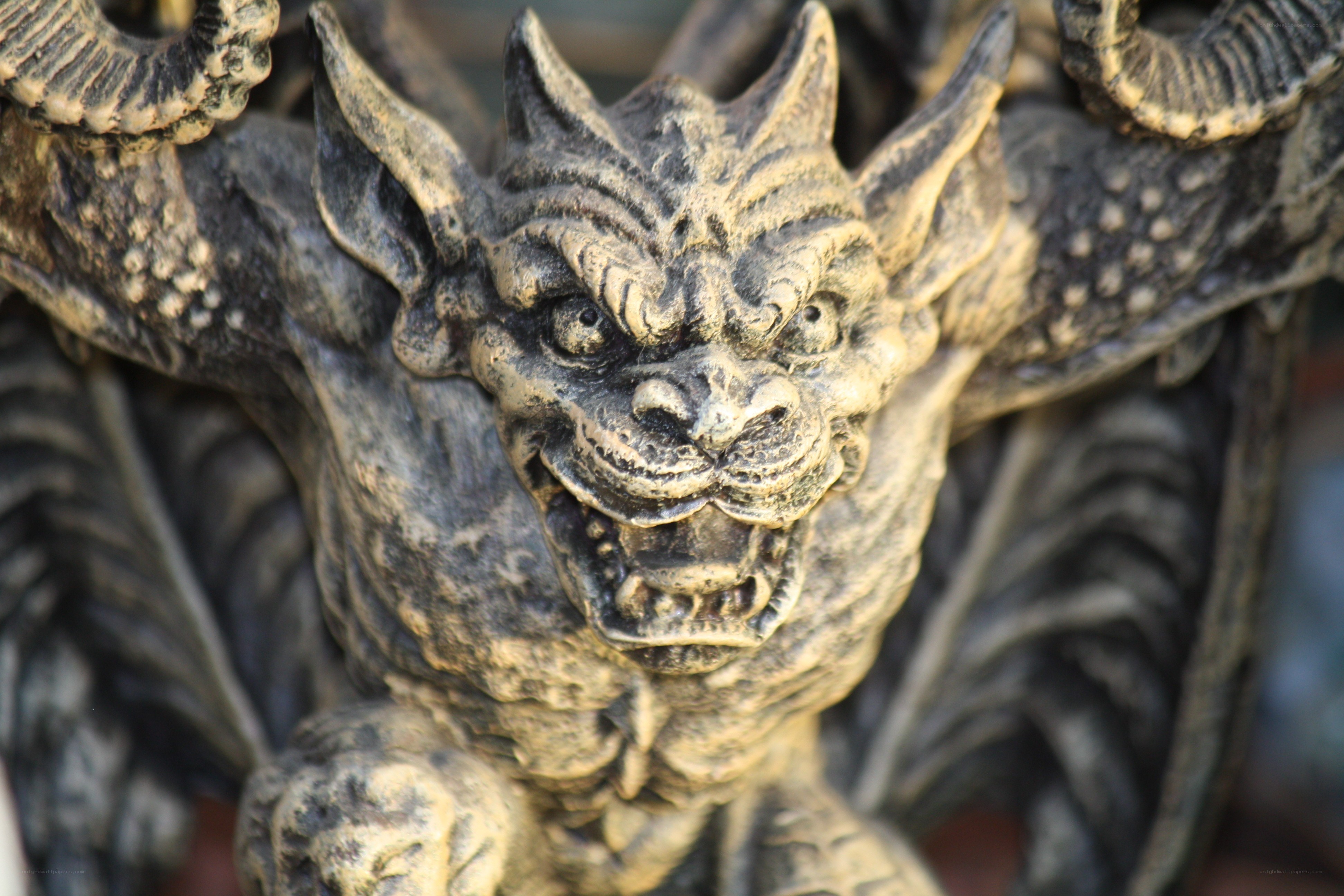 stone gargoyle sculpture