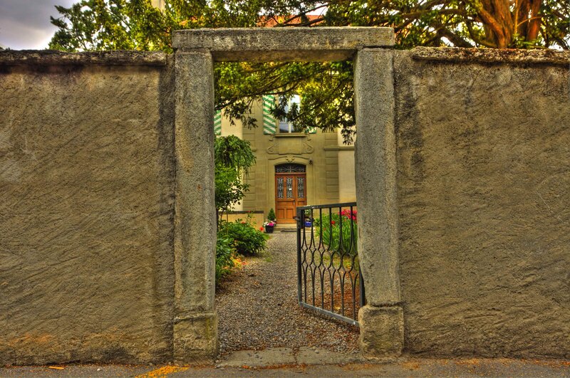 Stone Gate to Garden