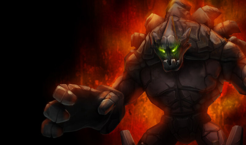 stone golem character art