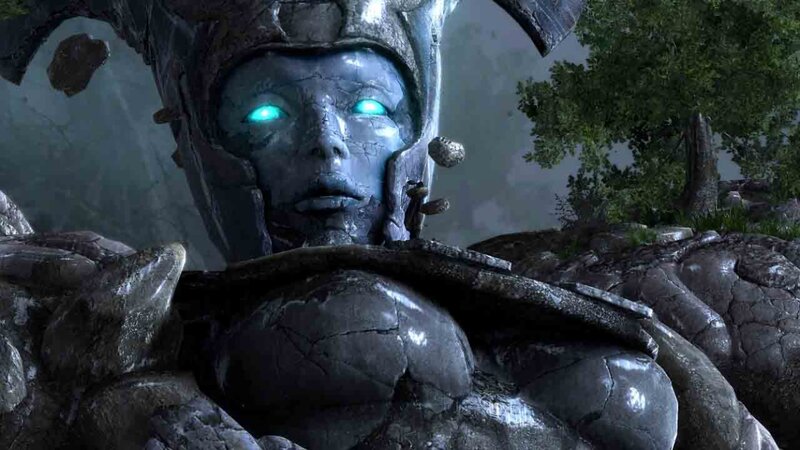 stone golem statue