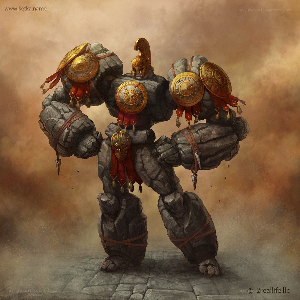 stone golem warrior