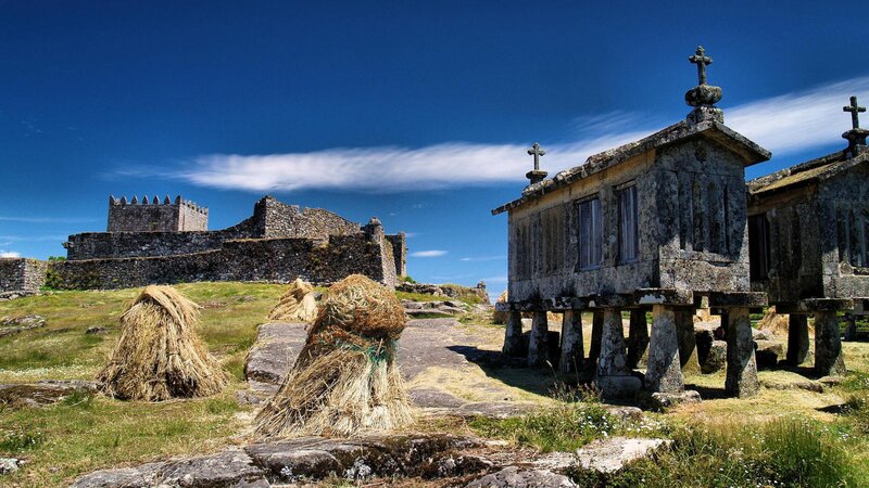 Stone Granaries and Castle